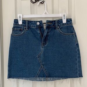 PACSUN JEAN SKIRT